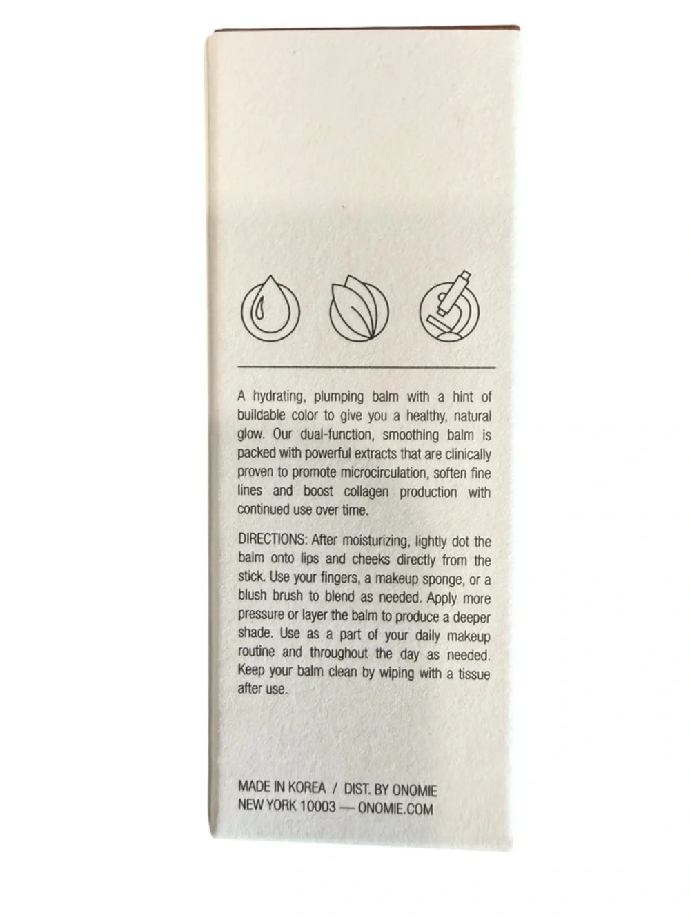 Onomie Boosting Lip + Cheek Stick in Nightingale